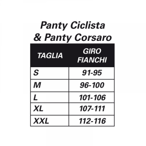 tabelle-taglie_-panty SLIMAGRA SANICO