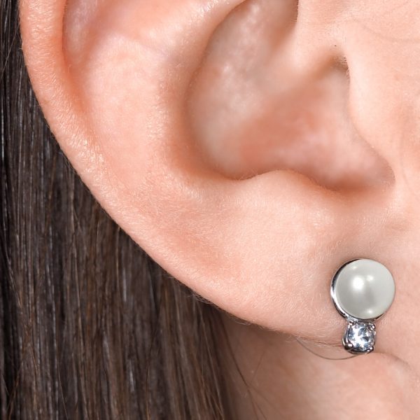 orecchini perla biojoux