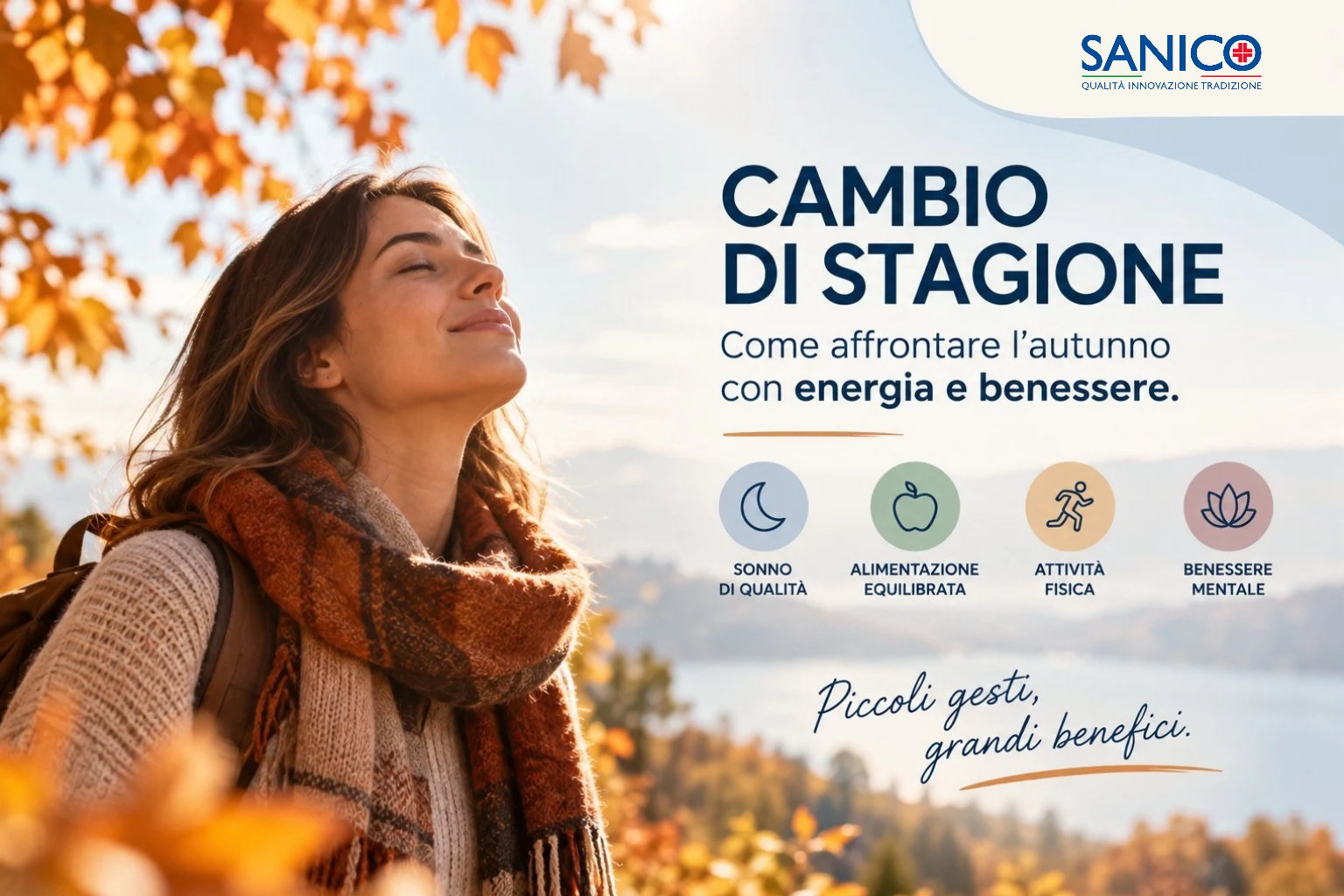 Cambio di stagione e benessere: come affrontare l’arrivo dell’autunno